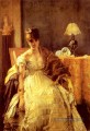 Lovelorn dame Peintre belge Alfred Stevens
